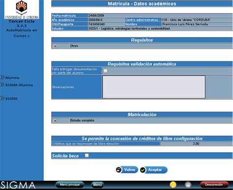 servicio informatica uco|Cuentas de Usuario para Alumnado .